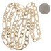 Yellow Gold Figaro Chain Men's Necklace 25 1/2" 14k Italy Yellow Gold Figaro Chain Men's Necklace 25 1/2" 14k Italy
