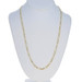 Yellow Gold Figaro Chain Mens Necklace 24" 10k Yellow Gold Figaro Chain Mens Necklace 24" 10k