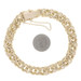 Yellow Gold Fancy Cable Chain Bracelet 7 1/4" 18k