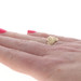 Yellow Gold Nugget Band 14k Ring Unisex