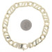 Yellow Gold Fancy Mariner Chain Bracelet 8" 10k Italy