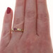 Yellow Gold Ruby Diamond Ring 18k Oval .70ctw