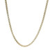 Yellow Gold Box Chain Necklace 24 1/4" 14k Italy