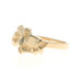 Yellow Gold Nugget Statement Ring 14k