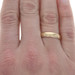 Yellow Gold Men's Wedding Band - 10k Comfort Fit Ring LX3756