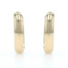 Yellow Gold Hoop Earrings 14k Pierced
