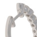 White Gold Diamond Hoop Earrings 14k Round Brilliant 1.00ctw Pierced