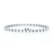 White Gold Diamond Tennis Bracelet 7" 18k Emerald 10.00ctw