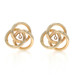 Yellow Gold Circle Trio Stud Earring Enhancers 14k Love Stud Jackets