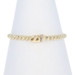 Yellow Gold San Marco Chain Bracelet 7" 14k