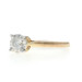 Yellow Gold Diamond Engagement Ring 10k Round Brilliant .50ctw