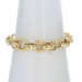 Yellow Gold Fancy Link Chain Bracelet 8" - 14k Italy
