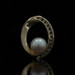 Yellow Gold Cultured Akoya Pearl Diamond Pendant - 14k .10ctw