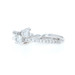 Ever Us Diamond Engagement Ring - White Gold 14k Round .50ctw Two-Stone Bypass