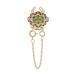 Richard Klein Peridot Dia Slide Charm Bracelet Clasp Yellow Gold 14k Findings Richard Klein Peridot Dia Slide Charm Bracelet Clasp Yellow Gold 14k Findings
