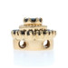 Richard Klein Sapphire Halo Slide Charm - Yellow Gold 14k Oval Rd 1.79ctw Floral Richard Klein Sapphire Halo Slide Charm - Yellow Gold 14k Oval Rd 1.79ctw Floral