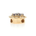 Richard Klein Tanzanites Diamond Slide Charm - Yellow Gold 14k Round 1.48ctw Richard Klein Tanzanites Diamond Slide Charm - Yellow Gold 14k Round 1.48ctw