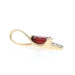 Yellow Gold Garnet Diamond Pendant - 14k Oval 1.48ctw Yellow Gold Garnet Diamond Pendant - 14k Oval 1.48ctw