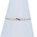 Yellow Gold Sapphire Diamond Bar Bracelet 7" - 14k Round .24ctw Yellow Gold Sapphire Diamond Bar Bracelet 7" - 14k Round .24ctw