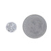 White Gold Diamond Halo Pendant - 14k Round Brilliant .25ctw Milgrain White Gold Diamond Halo Pendant - 14k Round Brilliant .25ctw Milgrain