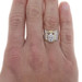 Yellow Gold Cubic Zirconia Lab-Created Ruby Jungle Cat Men's Ring -10k Rd .45ctw Yellow Gold Cubic Zirconia Lab-Created Ruby Jungle Cat Men's Ring -10k Rd .45ctw