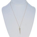 Yellow Gold Pave Diamond Point Necklace 18 1/4" - 10k .25ctw Geometric Cluster Yellow Gold Pave Diamond Point Necklace 18 1/4" - 10k .25ctw Geometric Cluster