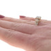 Yellow Gold Diamond Cluster Engagement Ring - 10k Single .25ctw Yellow Gold Diamond Cluster Engagement Ring - 10k Single .25ctw