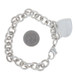 Tiffany & Co. Heart Bracelet Charm Bracelet 7 3/4" Ster 925 Engravable Starter Tiffany & Co. Heart Bracelet Charm Bracelet 7 3/4" Ster 925 Engravable Starter