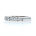 White Gold Diamond Wedding Band - 14k Round Brilliant .50ctw Ring