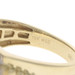Yellow Gold Diamond Men's Ring - 10k Single .50ctw Pave