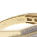 Yellow Gold Diamond Men's Ring - 10k Single .50ctw Pave