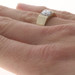 Yellow Gold Lab-Created Diamond Men's Ring - 14k Round 1.00ct Solitaire