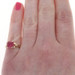 Yellow Gold Lab-Created Ruby Solitaire Ring - 10k Emerald 1.60ct