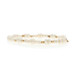 Yellow Gold Pearl Beaded Bracelet 7 1/4" - 14k