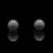 Yellow Gold Pearl Stud Earrings - 14k Pierced