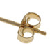 Yellow Gold Pearl Stud Earrings - 14k Pierced