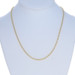 Yellow Gold Mini Paperclip Cable Chain Necklace 20" - 14k