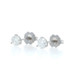 White Gold Diamond Stud Earrings - 14k Round Brilliant .67ctw Pierced