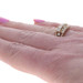 Yellow Gold Diamond Cluster Cocktail Ring - 14k Round Brilliant