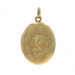 Yellow Gold Silhouette Locket Pendant - 14k Two Frames