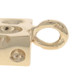 Yellow Gold Swiss Cheese Wedge Charm - 14k Food Chef Gift