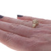 Yellow Gold Diamond Cluster Bypass Ring - 14k Round Brilliant .45ctw