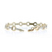 Yellow Gold Circle Link Bracelet 7 1/2" 7" - 10k