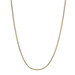 Yellow Gold Diamond Cut Snake Chain Necklace 18 1/4" - 14k