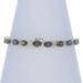 Yellow Gold Mystic Topaz Diamond Link Bracelet 7 1/4" - 14k Oval 21.10ctw