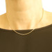 Yellow Gold Snake Chain Necklace 16 1/4" - 14k