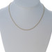 Yellow Gold Rope Chain Necklace 16 1/4" - 14k