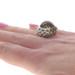 Slane & Slane Smoky Quartz Cocktail Solitaire Ring Sterling 925 Round SZ 7