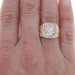 Yellow Gold Diamond Majestic Eagle Ring - 10k Single Swooping Bird