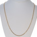 Yellow Gold Curb Chain Necklace 25" - 14k